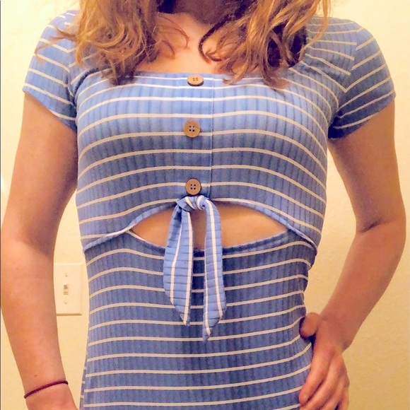 Sailor striped dress from Rue21 - Picture 3 of 12